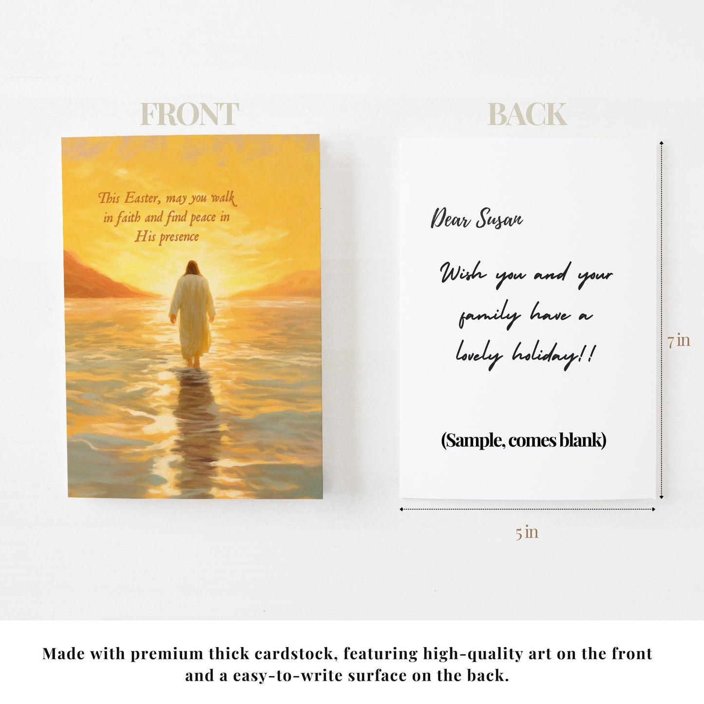 Easter greeting cards