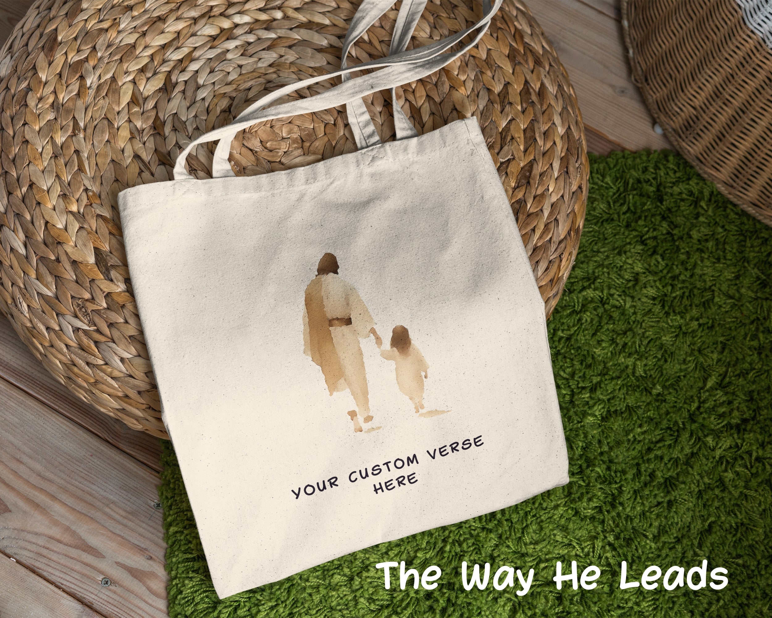 Bible verse tote discount bags