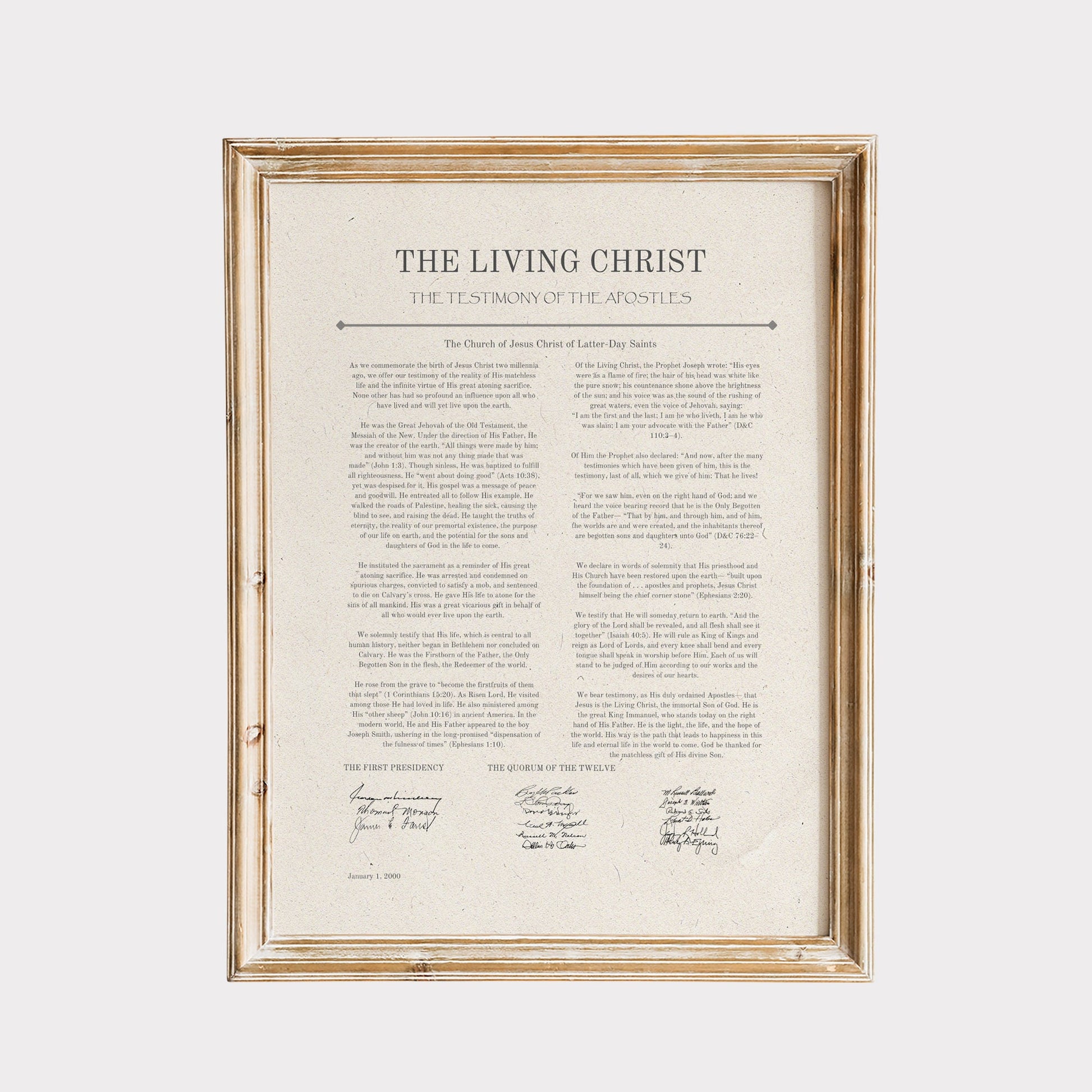 The Living Christ: The Testimony of the Apostles