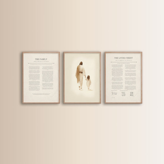 Latter-day Saints LDS Wall Art Child of God Christian Wall Art Christian Wall Decor Christian Home Decor Christian gifts for women and men Jesus Decor God Decor Christmas Decor Christmas gifts for women Bible Verse Wall Art Scripture Wall Art